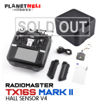 RadioMaster TX16S MKII V4.0 16CH 2.4G Hall Gimbals Transmitter Remote Control 4in1 (Mode2)